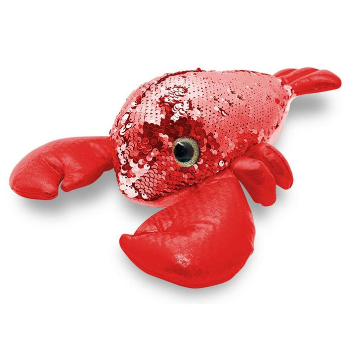 Doodle 11" Glitzies Lobster Magic Sequin Plush, Assorted Colors