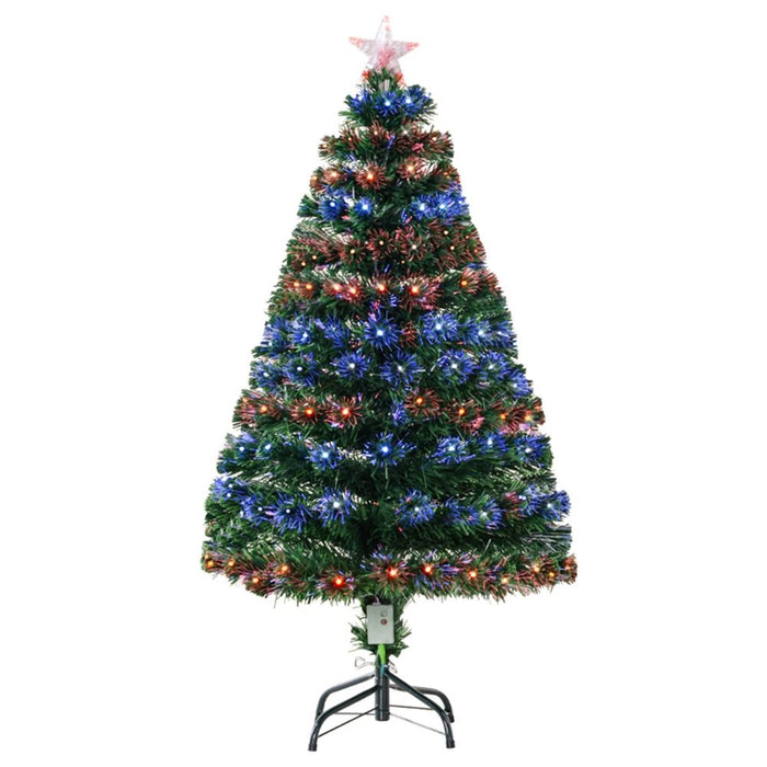 4 ft Christmas Tree Artificial Green Realistic tree style with LED Lighting