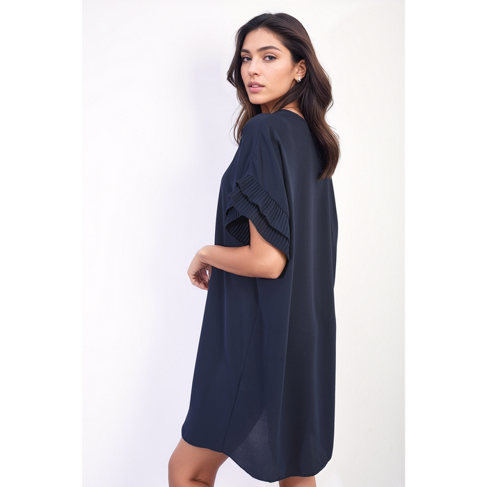 Lucille Ruffled Sleeve Mini Dress - Feminine Elegance meets Whimsical Grace - Date Night Ready!