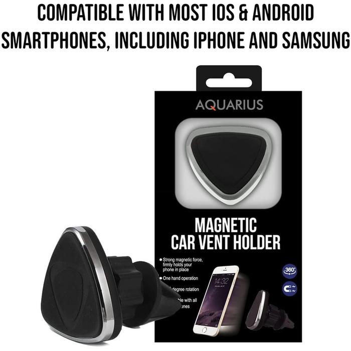 Triangle Magnetic Car Holders Compatible with All Smartphone Models