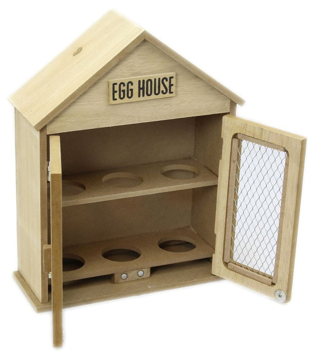 Elegant Handcrafted Wooden Egg House