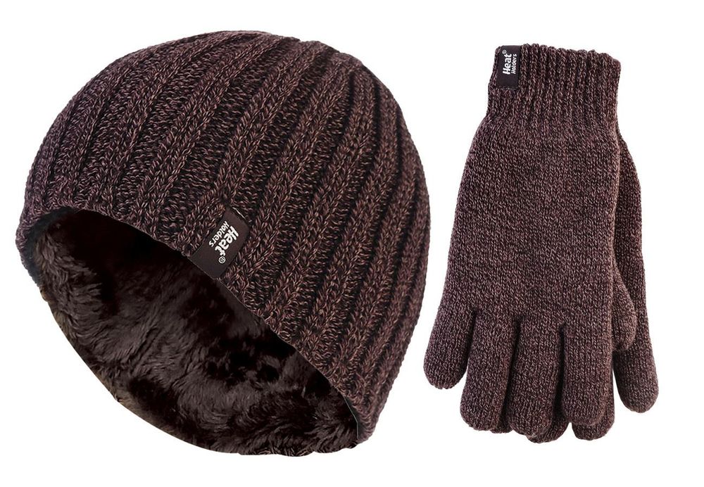 Heat Holders - Mens Set - Hat & Gloves