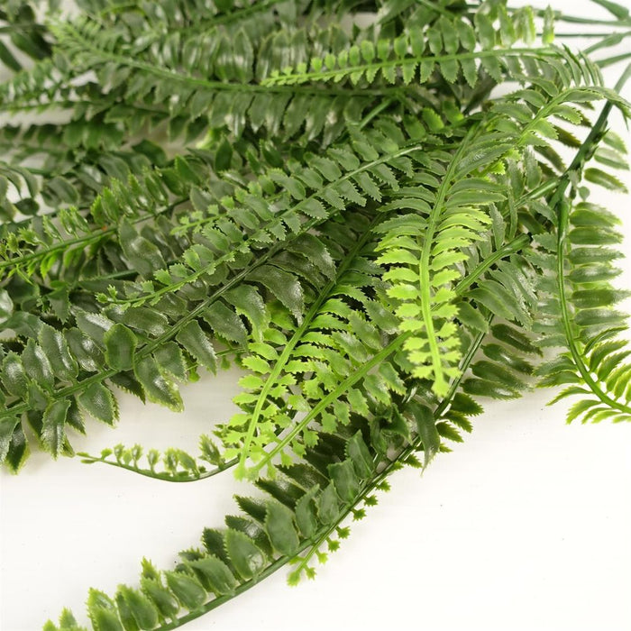 70cm UV Resistant Artificial Boston Fern Bush