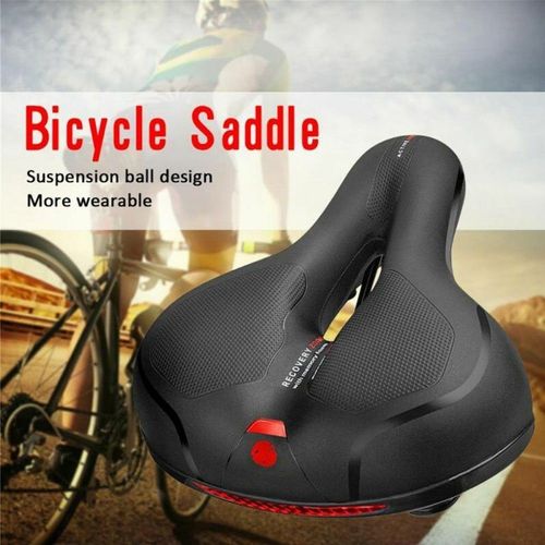 Bicycle Saddle Bike Seat Gel Touring Women Men UK 25 x 20 x 9cm