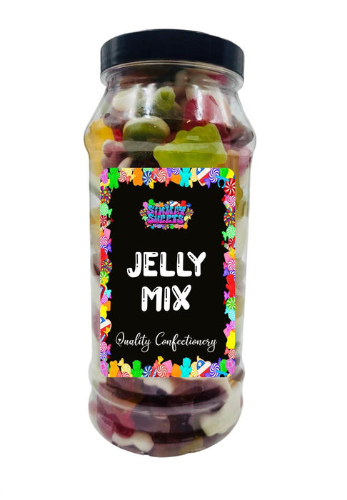 Assorted Jelly Mix Gummy Sweets Gift Jar 🎁 Retro Flavors 💯