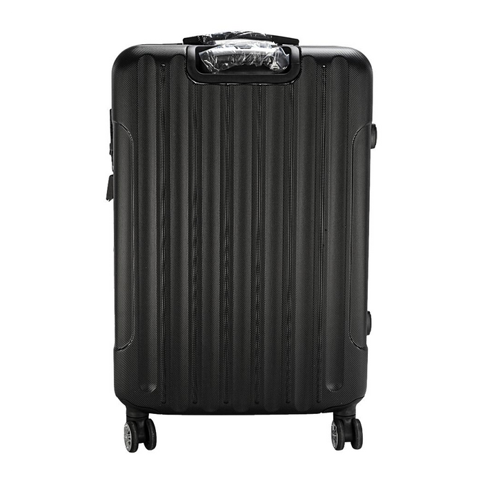 3 Pcs Suitcase Lightweight ABS Carry-on Hand Luggage 4 Spinner Wheels Trolley Case