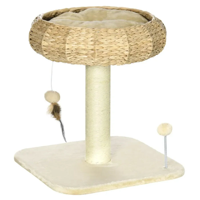 51cm Cat Tree Kitty Activity Centre | Top Bed, Toy Ball, Sisal Scratching Post | Premium Quality