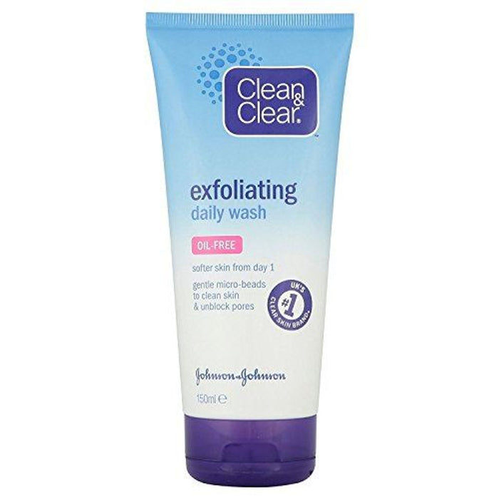 6-Pack Clean & Clear Daily Exfoliating Wash 150ml