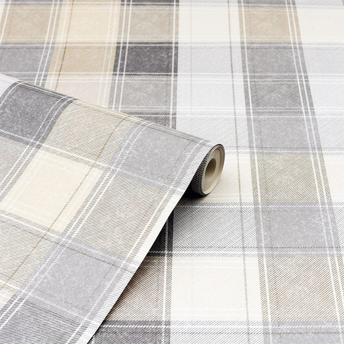 Premium Country Check Grey SW12 Plaid Pattern - High-Quality, Professional Seller