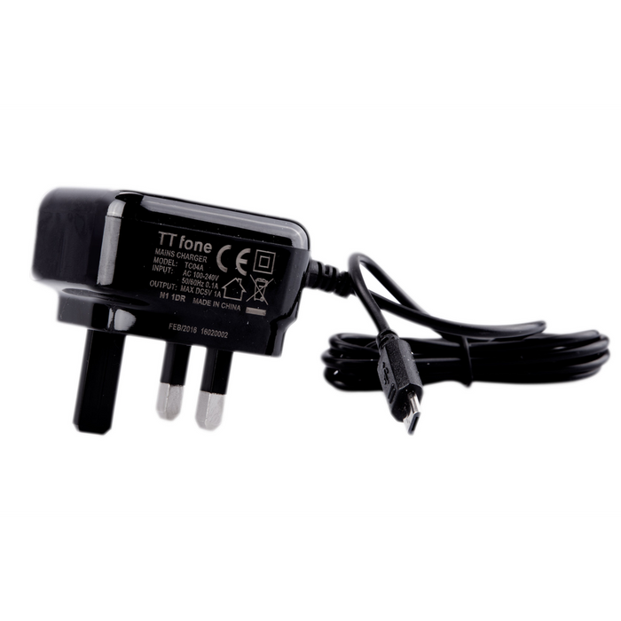 TTfone Original Mains Charger for all TTfone models