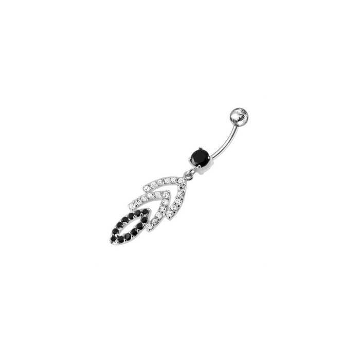 Jeweled Fancy Dangling Belly Ring