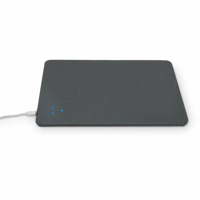 Convenient 2-in-1 Wireless Charging Pad for Mouse & Cell Phone, Black