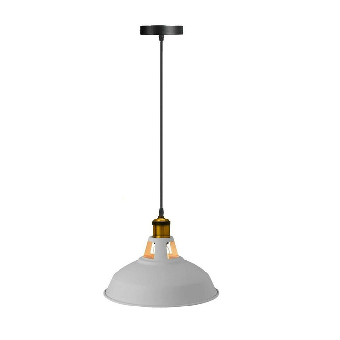 Modern Vintage Industrial Retro Metal Lamp Shade Loft Pendant Ceiling Light