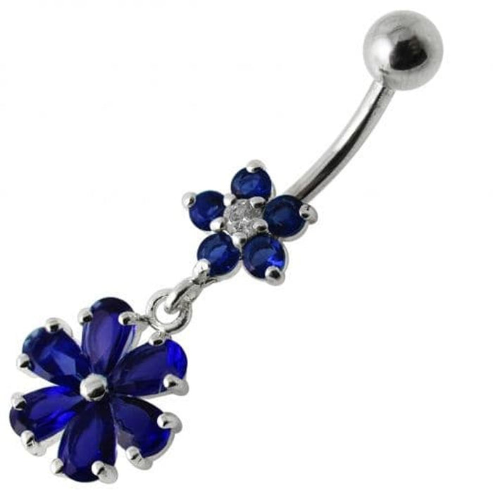 Fancy  Wheel Dangling Belly Ring Body jewelry