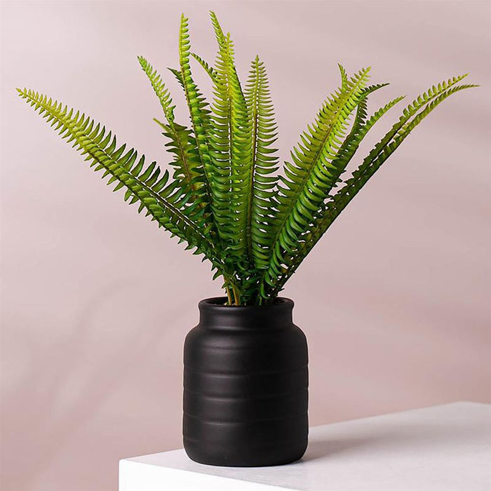 Artificial Plants Ceramic Planters Displays Home Decor Leaf Design UK Limited Office Desk