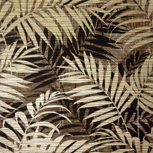 Textured Palm Gold/Chocolate sw12 wallpaper