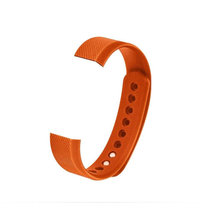 Premium Adjustable Orange Replacement Straps for Fitbit Alta HR Tracker - High Quality and Stylish