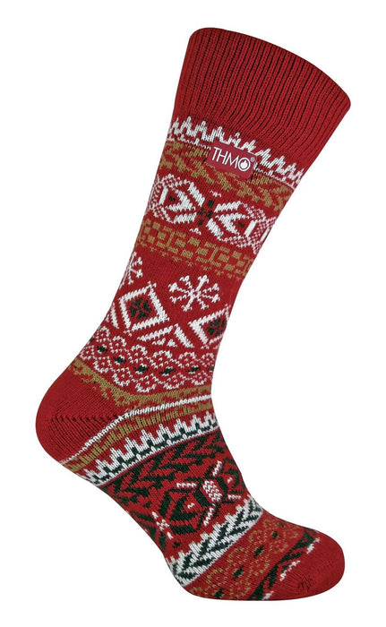 THMO - Mens Festive Socks (Wool Thermal, Funky Patterns)