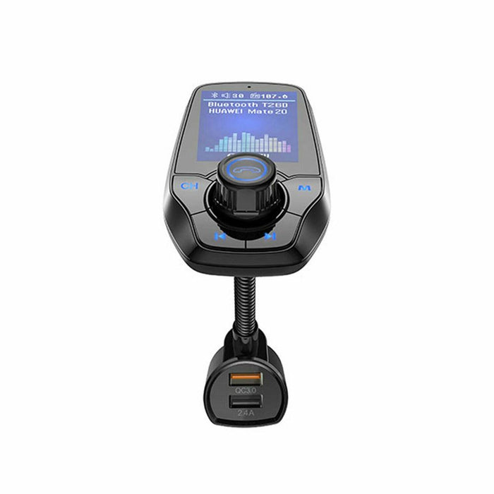 Aquarius Wireless Bluetooth Car FM Transmitter | Dual USB Port | Hands-Free Calling