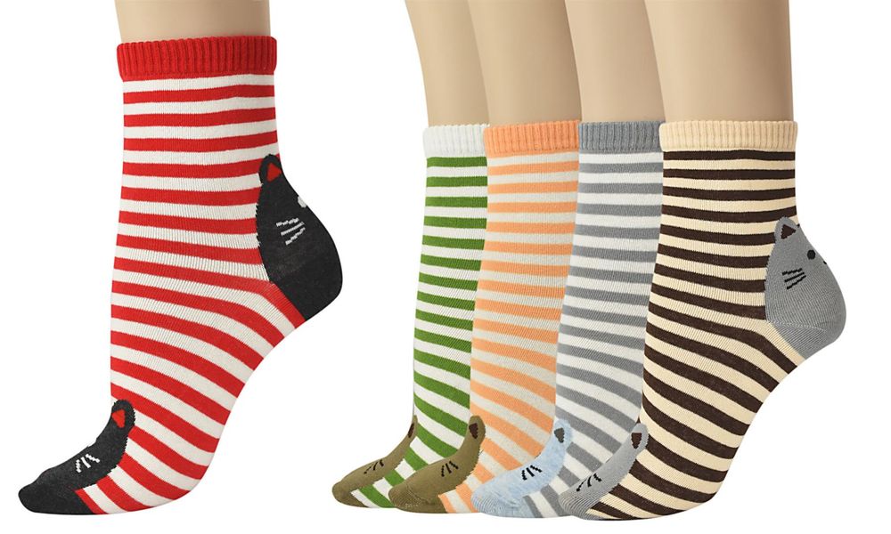 VINSANI Ladies Socks - High Quality Cotton, Comfortable & Stylish - Perfect Gift for Any Occasion