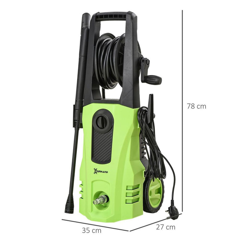 DURHAND 1800W Portable Power Washer 150 Bar | Garden, Car, Furniture | High Quality