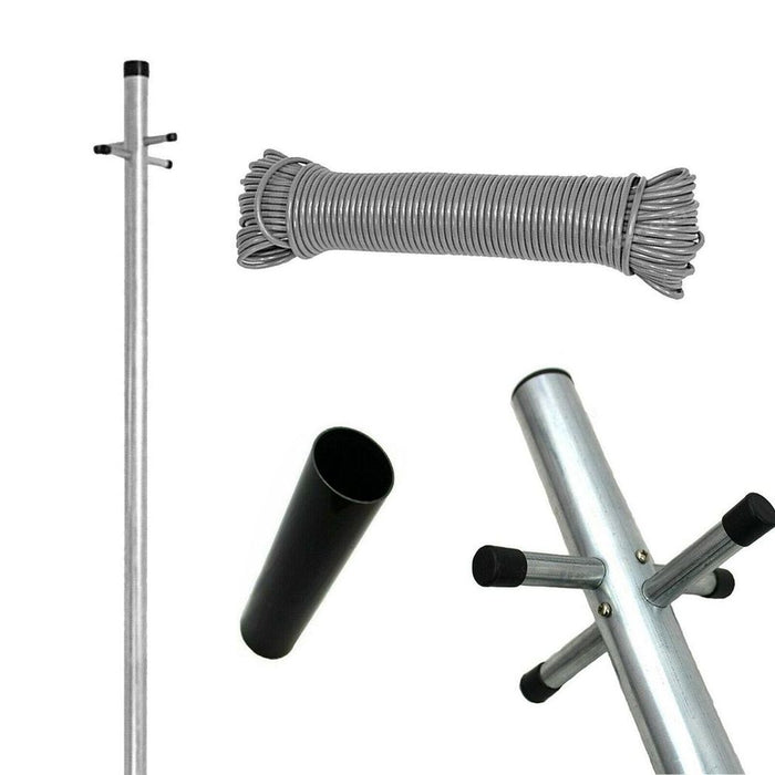 Ultra-Durable Galvanised Clothes Pole: Quality Delivered