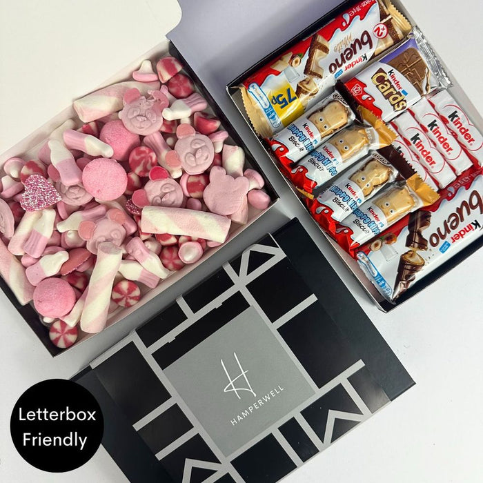 Pink Sweets Letterbox Gift Hamper