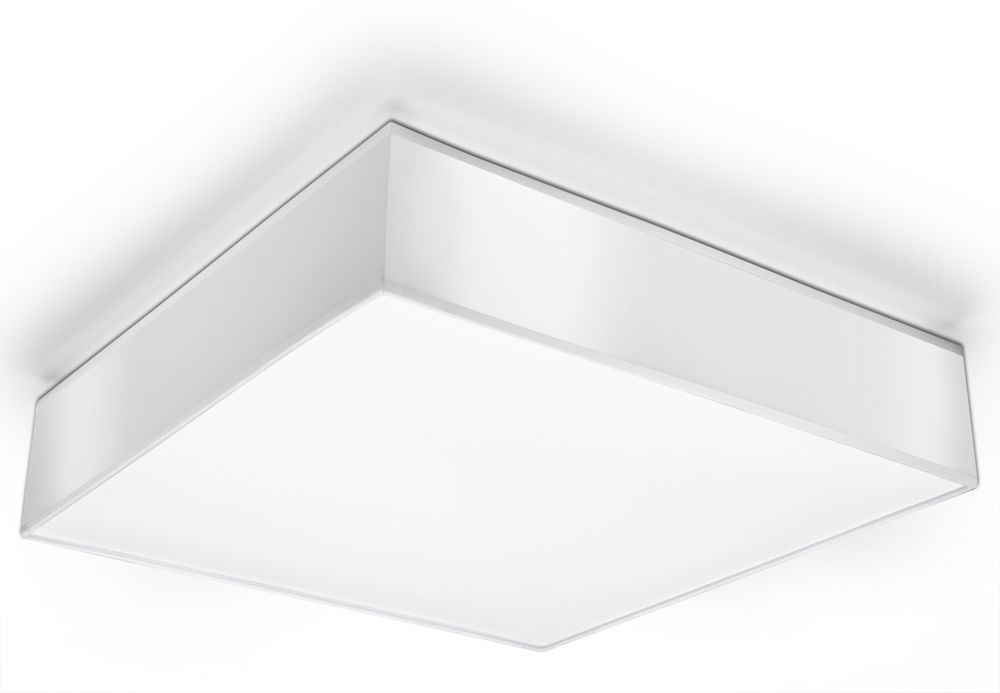 Premium HORUS 45 Ceiling Lamp - Elegant White LED Square Design - High-Quality for Modern Homes