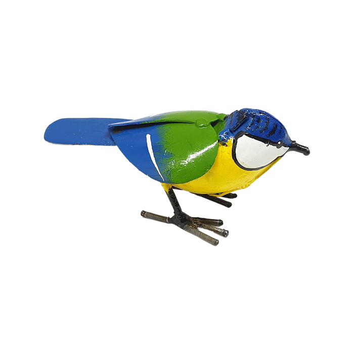 Small Recycled Metal Bird Sculpture, Swallow