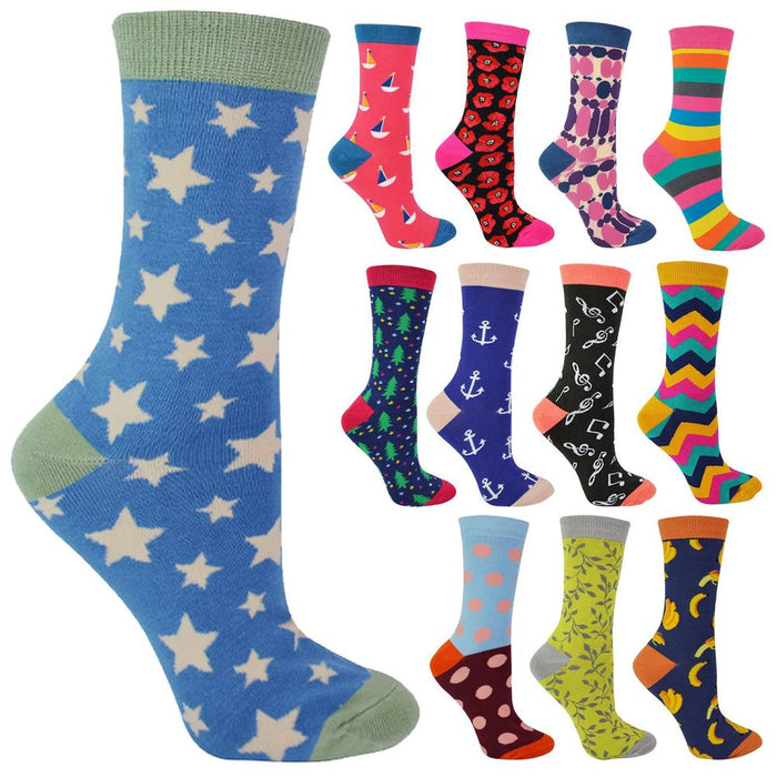 Fabulous and Fun Patterned Socks - Miss Sparrow