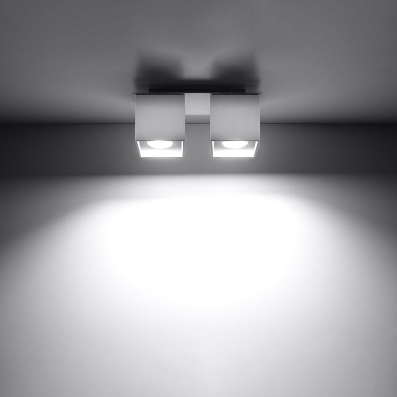 Quad Collection: Modern Design Ceiling Lamp, Aluminum, GU10 - High-Quality & Stylish Lighting!