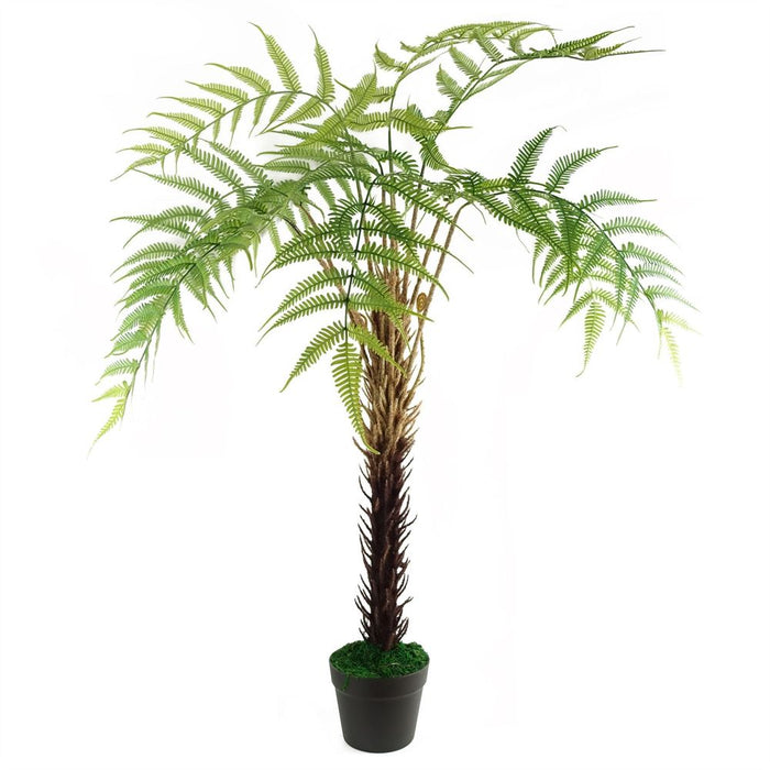 Premium 120cm Artificial Fern Tree: Lifelike Décor