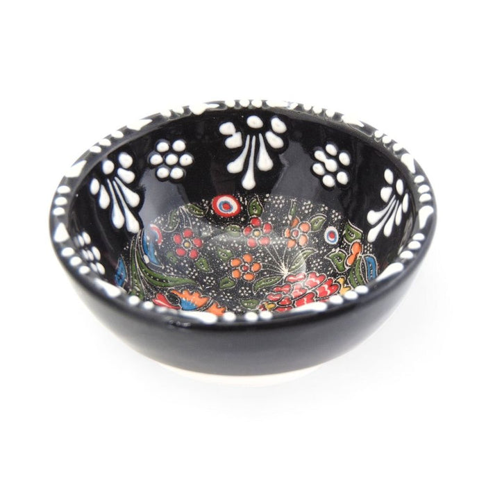 Handmade Ceramic Bowl Tulip Black 8cm