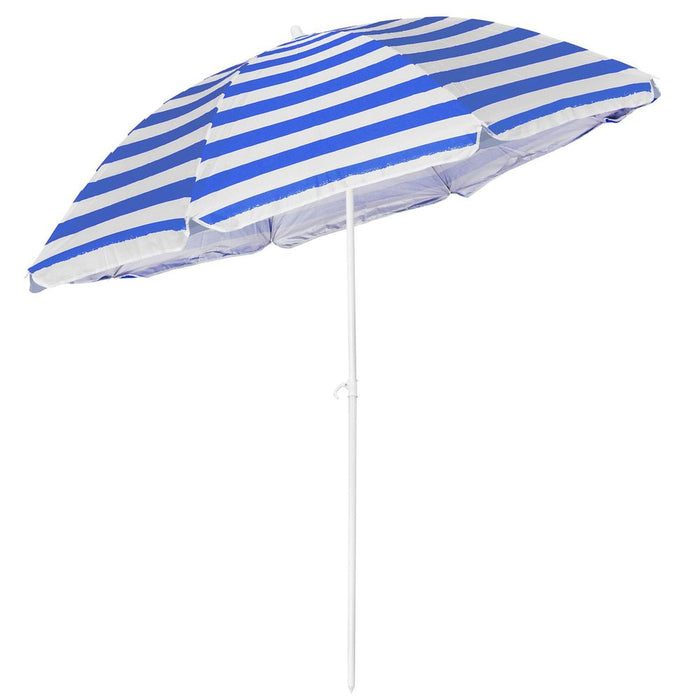 1.8M Tilting Parasol Umbrella Blue AS-17483