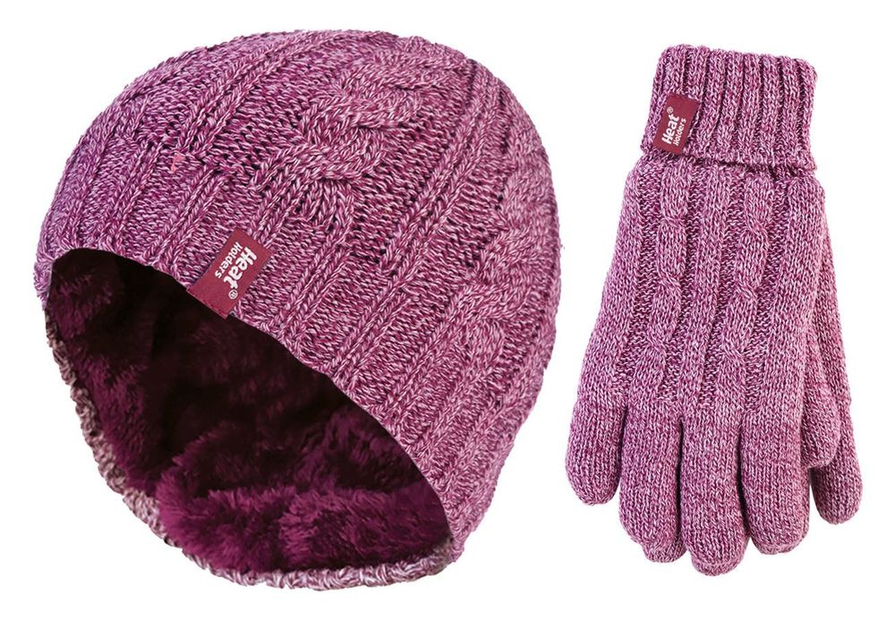 Heat Holders - Ladies Set - Hat & Gloves