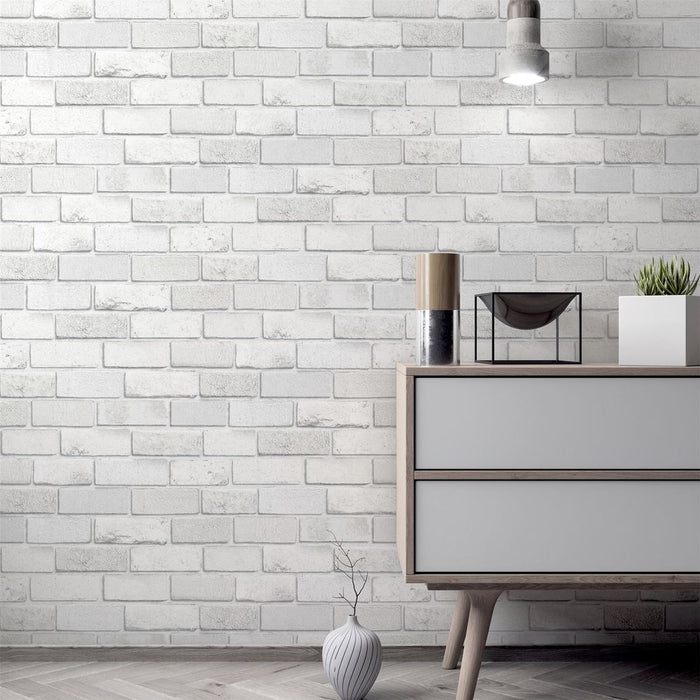 Diamond White Brick - Premium Quality Décor Tiles