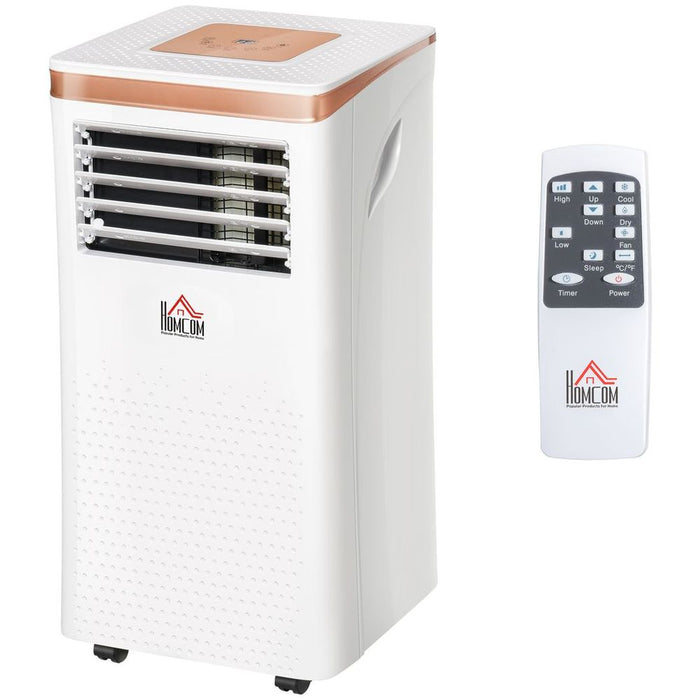 HOMCOM 10000 BTU Portable AC: 4 Modes, LED Display, Timer - Home & Office