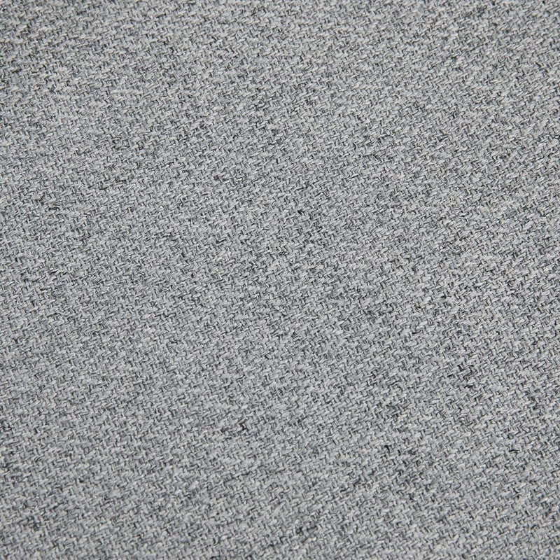 HOMCOM Modern Upholstered One Seater Sofa for Bedroom Living Room Grey