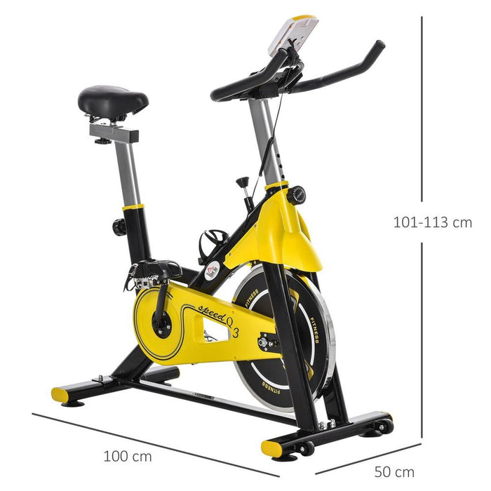 High-Quality Exercise Bike w/Adjustable Resistance & LCD Display - Perfect for Home Workouts