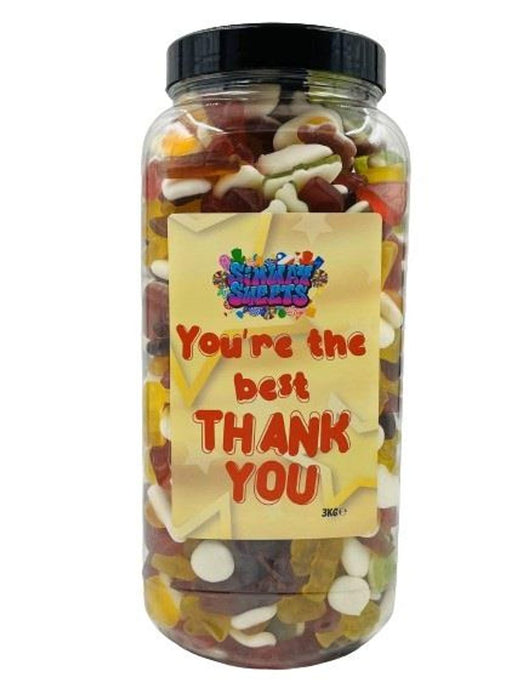 Premium Jelly Mix - 3kg Jar, Delicious Assorted Flavors