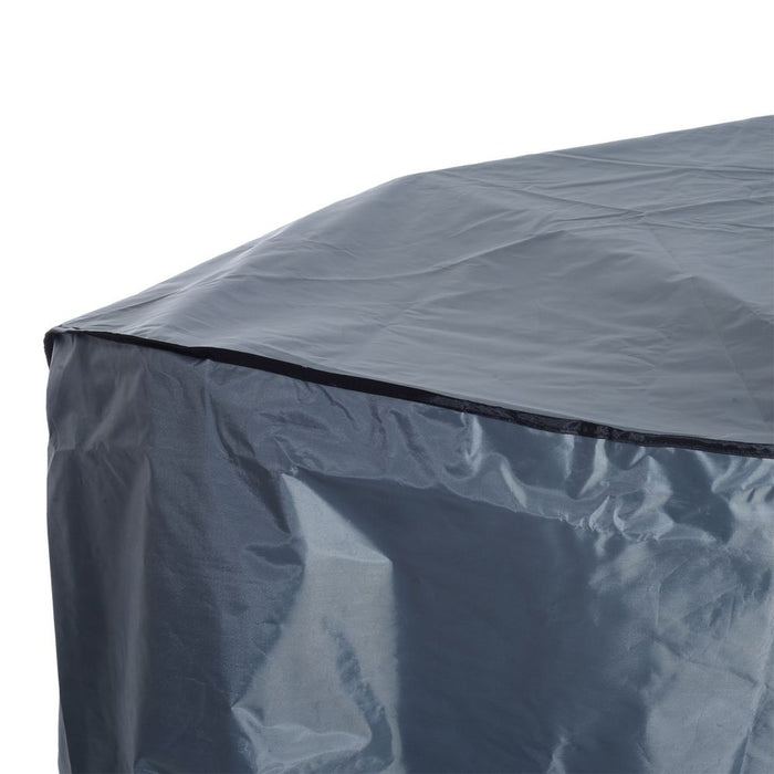 Weather Resistant Grey Garden Sofa Cover - Protects Furniture from Elements