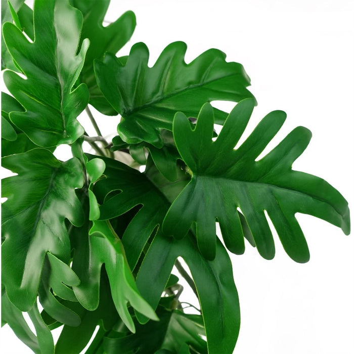 6 x 50cm Artificial Trailing Philodendron Large Leaf Plant