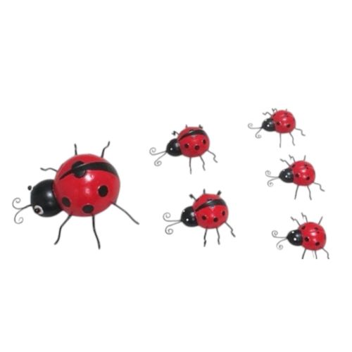 23/12/10CM SET 6 LADYBIRDS