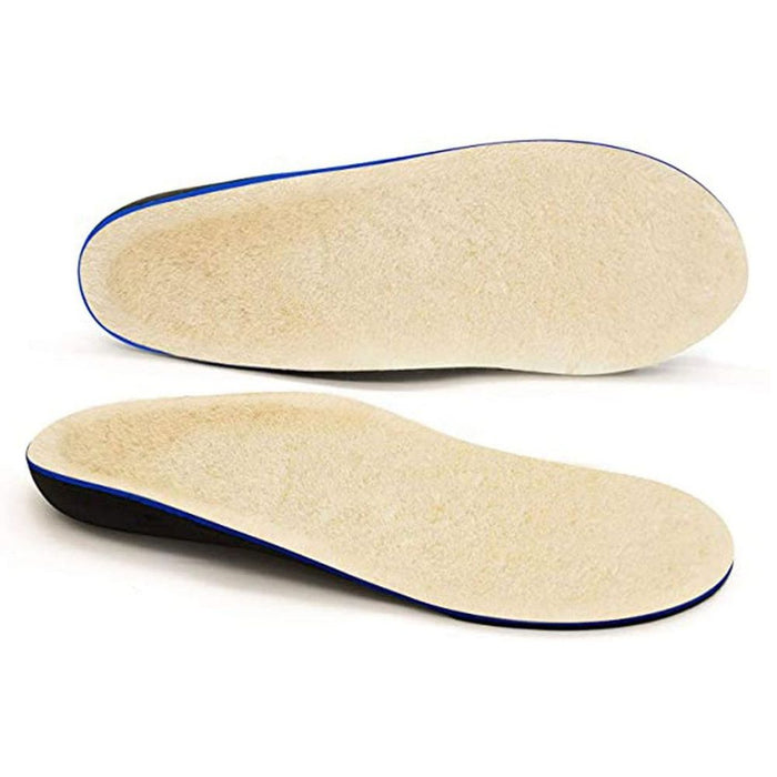 Lambswool & Durch Wolle Insoles, Size 45/46 - Thermal Inner Soles for Warmth & Comfort