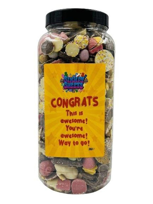 Gourmet Chocolate Mix - Delightful 3kg Jar - Perfect for Celebrations!