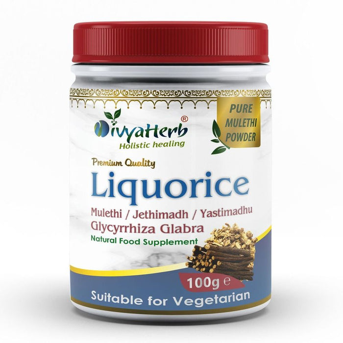 Liquorice Root Powder (Yastimadhu - Mulethi - Jethimadh) - Premium Quality Herbal Remedy