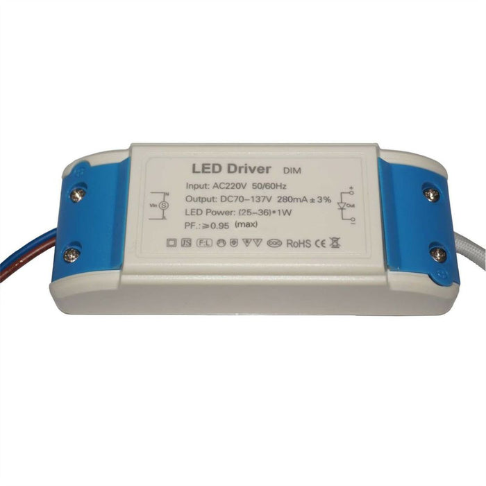 3W/5W/7W/9W/12W/18W/24W/36W Constant Current LED Power Supply Electronic Driver