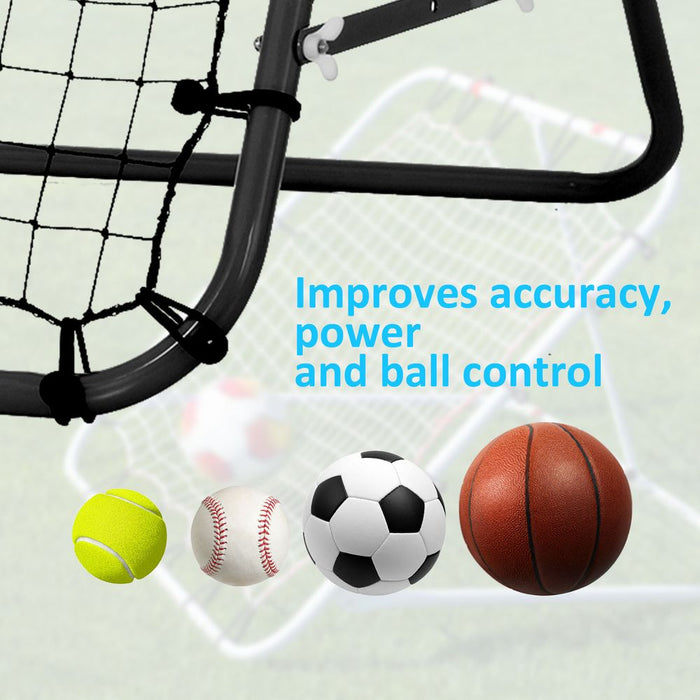 Pro Rebounder Net: Football Training Aid for Kids & Adults - Adjustable & Durable - HOMCOM