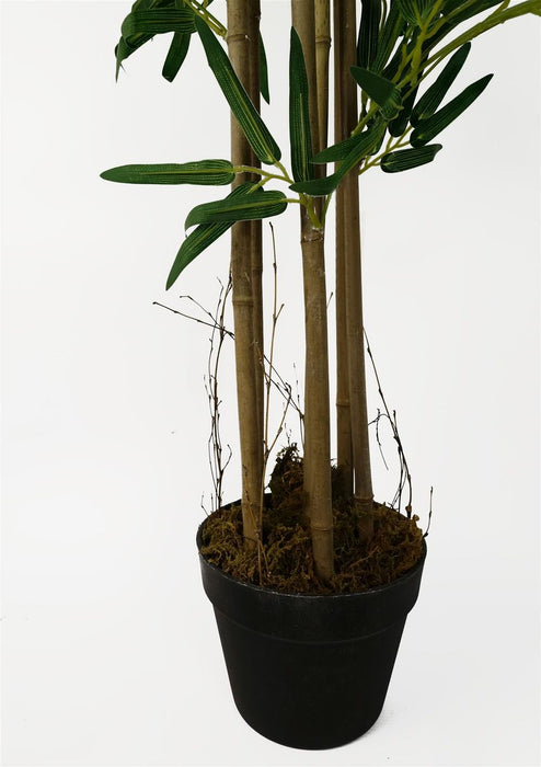 Premium Quality 5ft Artificial Bamboo Tree - Realistic & Green - High Attention to Detail