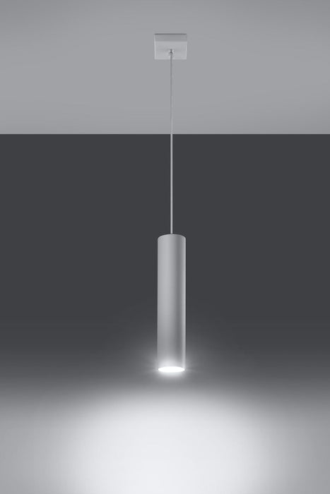 LAGOS 1 Pendant Lamp - Modern Loft Design - LED - White Round Tube Shape - Professional Seller - High Quality